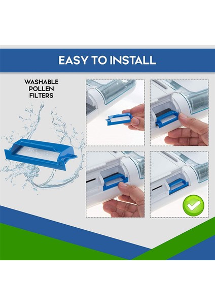 Filtre Kitleri 6 Tekrar Kullanılabilir Filtre ve 18 Tek Kullanımlık Ultra Ince Filtre Içerir (Yurt Dışından) indirimleri