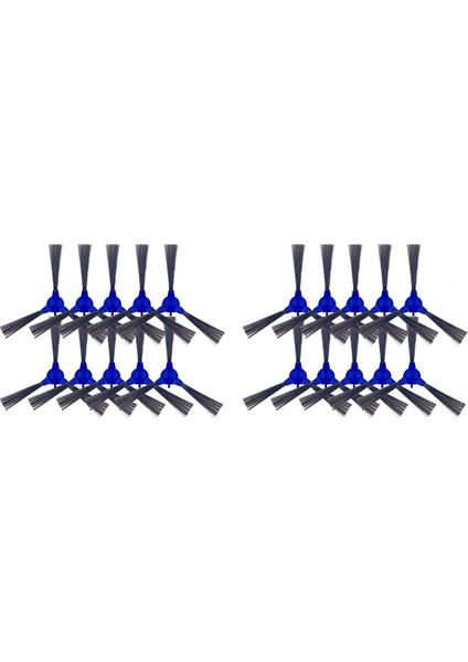Robovac 11S, 11S Max, 15T, 30, 30C, 30C 15C, 15C Max Aksesuar Seti Için 20X Yan Fırça Yedeği (Yurt Dışından)