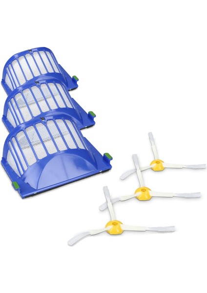 Yedek Filtre Takımı 600 Serisi 620 630 650 660 670 690 Robotik Süpürge Aksesuarları Için Uygundur (Yurt Dışından)