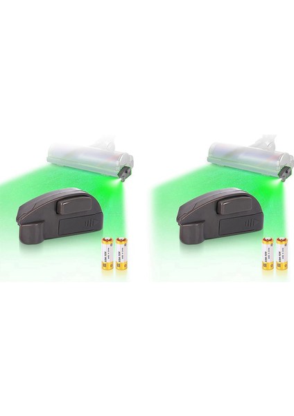 4x Toz Dedektörü Işık Vakum LED Ataşmanı, Yeşil Temizleyici Aksesuarları Için (Yurt Dışından)