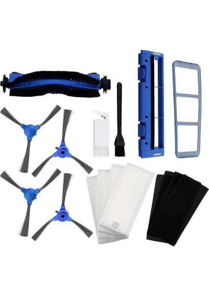 Süpürge Aksesuarları, Robovac 11S 15T 30 30C 15C 12 25C 35C Süpürme Makinesi Ana Fırça Kenarı Hepa Filtre Ekranı Değişimi, Mavi ve Beyaz (Yurt Dışından) fiyatları