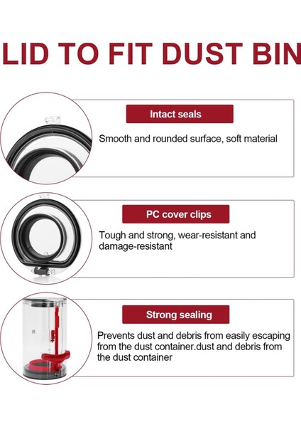 Elektrikli Süpürge Parçaları, V11 V15 SV14 SV15 SV22 Elektrikli Süpürge Haznesi Parça No. 970050-01 ve 965443-01 Için Toz Haznesi Değişimi, Gösterildiği Gibi (Yurt Dışından) indirimleri
