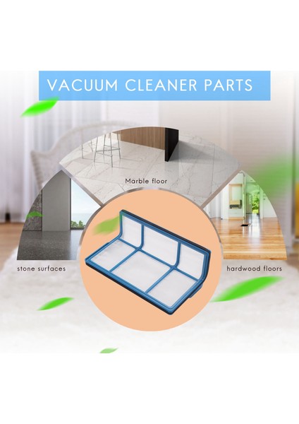 Temizleme, 16192 18500 18501 18600 Yedek Parçaları Için 5 Filtre + 10 Yan Fırça, Mavi & Beyaz & Siyah (Yurt Dışından) modelleri
