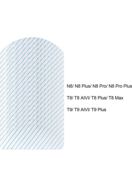 Ozmo T8 T9 N8 Pro Elektrikli Süpürge Aksesuarları Için 2x Yedek Paspas Bezi Pedleri (Yurt Dışından) indirimleri