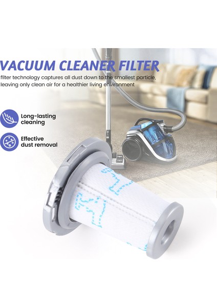 Vakum Filtresi, ZR009006 Filtresi X-Force Flex 8.60 Kablosuz Elektrikli Süpürge Yıkanabilir, Gri ve Beyaz (Yurt Dışından) fırsatları