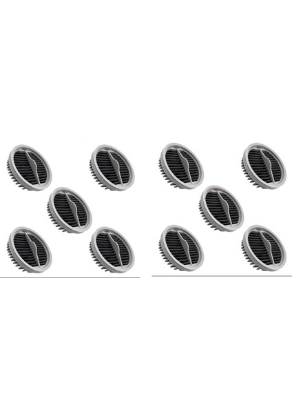 X20 / X30 S2 F8 Storm Pro Kablosuz Elektrikli Süpürge Için 10 Adet Yıkanabilir Hepa Filtre (Yurt Dışından)