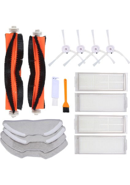 Elektrikli Süpürge Aksesuarları, Mi Robot Vakum-Mop 2 Lite / Pro Mjstl MJST1SHW Vakum Yedek Parçaları Ana Yan Fırça Hepa Filtresi, Gösterildiği Gibi (Yurt Dışından)