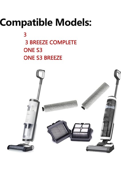 Elektrikli Süpürge Aksesuarları, Floor One S3/ Ifloor 3 Için Aksesuar Seti, Elektrikli Süpürge Filtre Fırçası Silindiri S3 Kablosuz Islak Kuru, Fotoğraf Rengi (Yurt Dışından) fırsatları