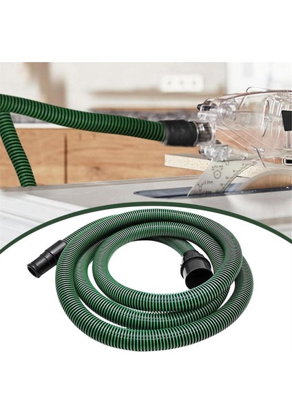 Elektrikli Süpürge Hortumu, Elektrikli Süpürge Toz Toplama Kovası Emme Borusu 3.5m Için Uygun Hortum, Yeşil (Yurt Dışından) modelleri