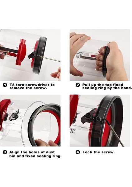 Elektrikli Süpürge Parçaları, V11 V15 SV14 SV15 SV22 Hazne Kova Kutusu 970050-01 Yedek Parça 965443-01 969509-01 Için Toz Haznesi Kabı, Gösterildiği Gibi (Yurt Dışından) fırsatları