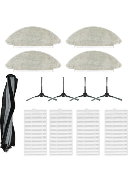 Süpürge Filtresi, Alpha 2 Pro / V5 V-RVCLM27B V-RVCLM40B Yedek Parça Aksesuarları Ana Yan Fırça Filtresi Paspas, Gösterildiği Gibi (Yurt Dışından) fiyatları