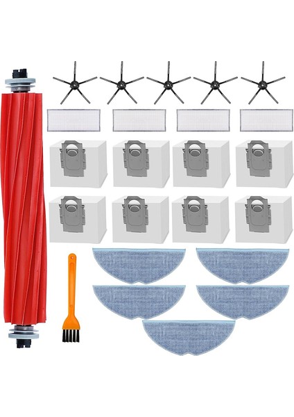 Elektrikli Süpürge Aksesuarları, S7 Maxv Ultra Için Aksesuar Seti, Pro Ultra Ana Fırça Toz Torbaları ile Uyumlu Aksesuarlar, Gösterildiği Gibi (Yurt Dışından)