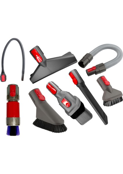 Vakum Aparatı, V8 V10 V11 V15 Absolute Detect Hayvan Vakum Aletleri Ev Araba Temizliği Için Yedek Aparatı, Gri ve Kırmızı (Yurt Dışından) fiyatları