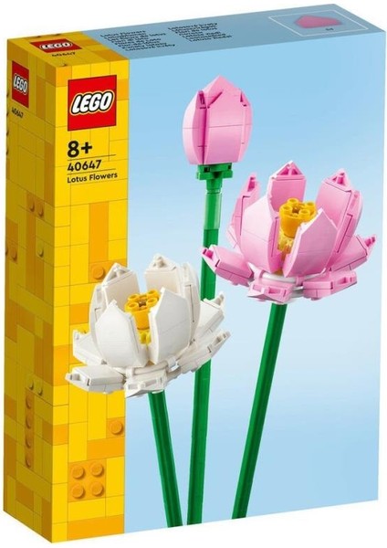Nessiworld 40647 Lego® Iconic Botanical Collection Lotus Çiçekleri 220 Parça +8 Yaş