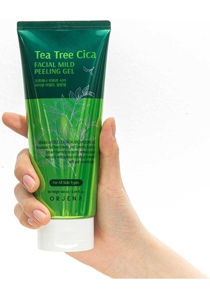 Tea Tree Cica Facial Mild Peeling Gel -Çay Ağacı Yatıştırıcı ve Nemlendirici Peeling Gel- 180ml modelleri