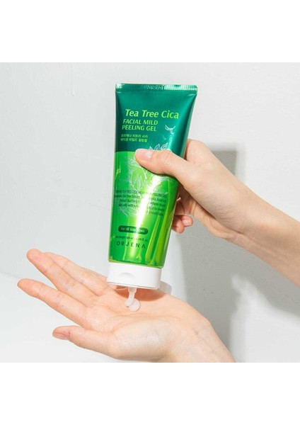 Tea Tree Cica Facial Mild Peeling Gel -Çay Ağacı Yatıştırıcı ve Nemlendirici Peeling Gel- 180ml fırsatları