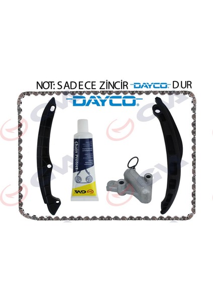 Eksantrik Zincir Seti Golf5/6-Jetta-Passat-Scirocco-A3-Leon 1.6 Fsi Blf - 1.4 Tsi Caxa-Bmy-Blg 11