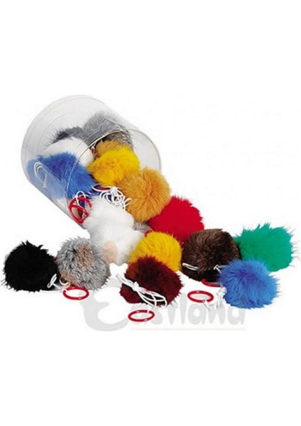 Tüylü Kedi Oyuncağı 24 lü