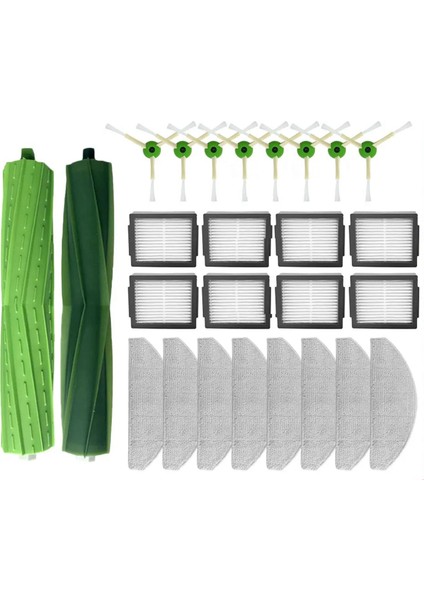 Combo J5 Plus / J557020 Silindir Yan Fırça Filtre Paspas Bezleri Rag Robot Süpürgeler Aksesuarları Yedek Parça (Yurt Dışından)