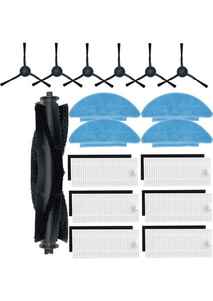 L9000 Yedek Parçaları Aksesuarları Ana Yan Fırça Hepa Filtre Paspas (Yurt Dışından)