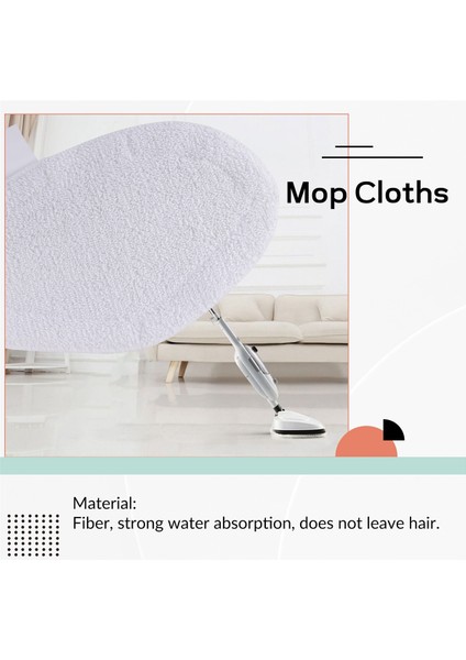 Smart 40 Buharlı Temizleyici SV400 SV420 Frescovapor Bezi Için 4 Adet Paspas Bezi (Yurt Dışından) indirimleri