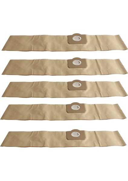 5 Paket Elektrikli Süpürge Aksesuarları Toz Torbası Kağıt Çöp ZR814 (Yurt Dışından)