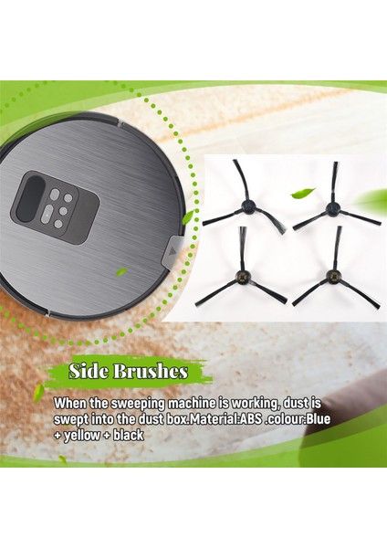 X750 V8S V80 V8 Elektrikli Süpürge Yedek Parçası Için 4 Adet Yan Fırça (Yurt Dışından) fırsatları