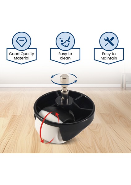 Tekerlek Montajı Ön Tekerlek Elektrikli Süpürge 500 600 700 800 Serisi 560 650 770 780 870 880 Yedek (Yurt Dışından) fırsatları