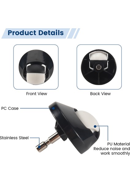 Tekerlek Montajı Ön Tekerlek Elektrikli Süpürge 500 600 700 800 Serisi 560 650 770 780 870 880 Yedek (Yurt Dışından) indirimleri