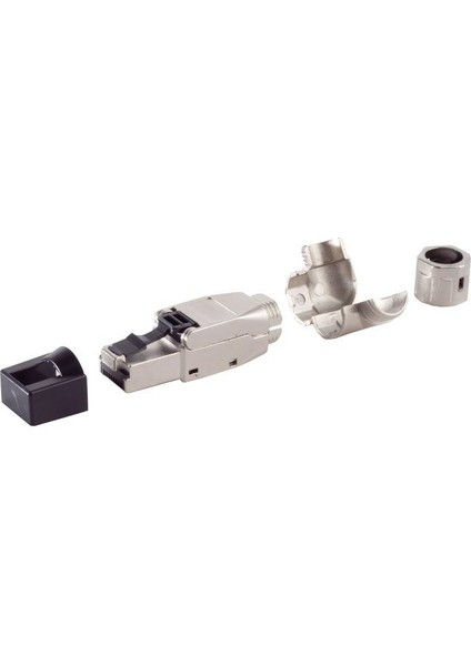 Irenıs Cat8.1 Stp 4 Yönlü 90° Açılı Aletsiz Saha Montaj Konnektör