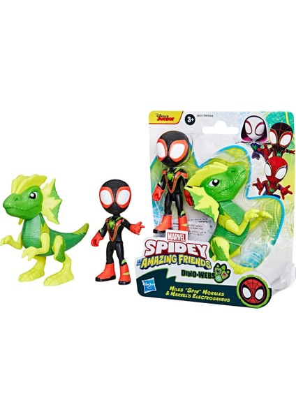 Spidey And His Amazing Friends Miles Spin Morales & Electrosaurus G0121