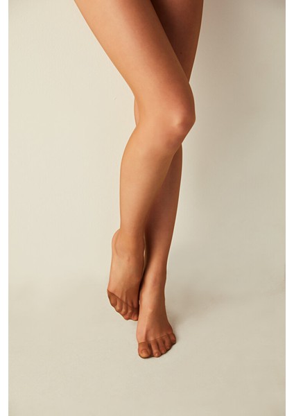 Fit 15 Parlak Ince Külotlu Çorap Kakao Renk Shıny Thın Pantyhose Cocoa Color