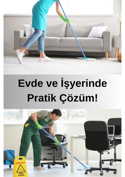 Beyaz Sabun Katkılı Mopa Uyumlu Yer-Yüzey Temizlik Havlusu 4XLarge 1x50'li (50 Yaprak)