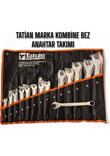 Anahtar Takımı Kombine 8 Den 32 Kadar