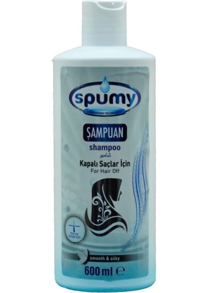 Kapalı Saçlar Için Şampuan 600 ml
