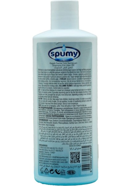 Kapalı Saçlar Için Şampuan 600 ml