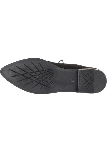 Siyah Nubuk Kadın Düz Bot 01WD3708 01WD3708 indirimleri