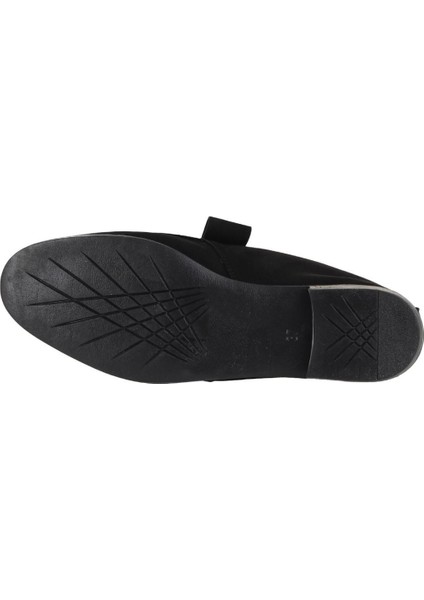 Siyah Nubuk Kadın Düz Bot 01WD3502 01WD3502 indirimleri