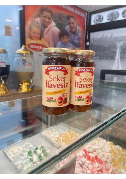 Şeker İlavesiz Kayısı Reçeli 270 gr 1 Adet