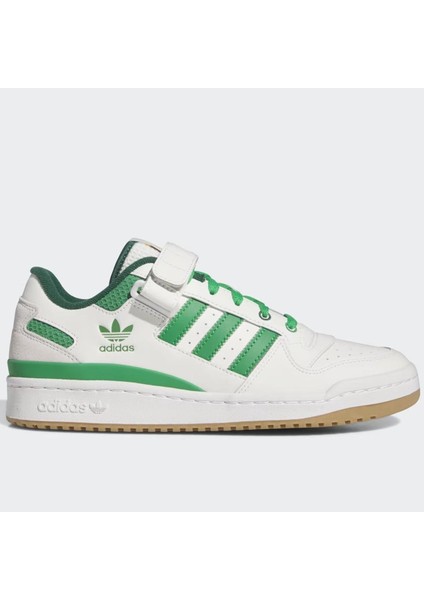Forum Low Leather Unisex Sneaker White Green Unisex Hakiki Deri Günlük Spor Ayakkabı Beyaz Yeşil