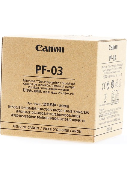 ® Canon Pf-03 Orijinal Plotter Baskı Kafası Print Head (2251B001)