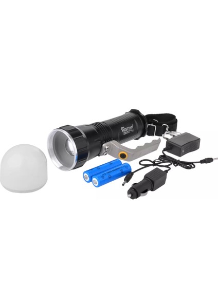 Projektor Modeli Zoomlu Şarjlı El Feneri WT-129