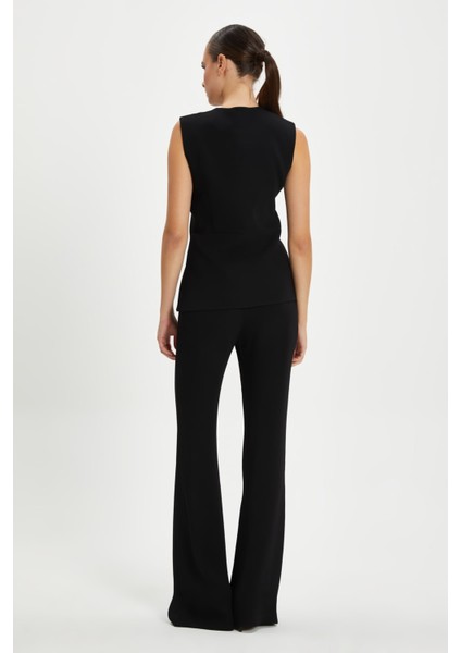 Kadın Minimalist Düz Kesim Pantolon - Modern ve Konforlu Tasarım - Ofis ve Günlük Kullanımlar Için Ideal modelleri