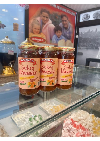 Şeker İlavesiz Portakal Reçeli 270 gr Koli 12 Adet fiyatları