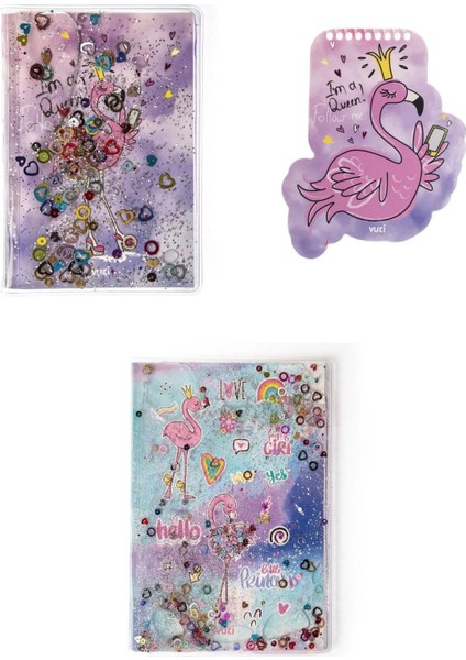 Flamingo Defter Seti 3'lü