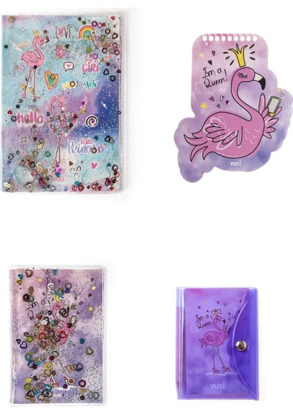 Flamingo Defter Seti 4'lü