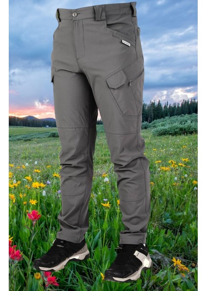 Outdoor Doğa Yürüyüşü Gri Pantolon