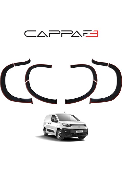 Yeni Doblo Araca Özel Çamurluk Kaplama Dodik Cappafe 2023 2024 2025 2026