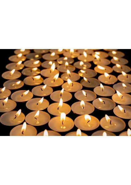 Tea Light Mum Seti (12, 24 ve 48 Adet Seçenekleri) fırsatları
