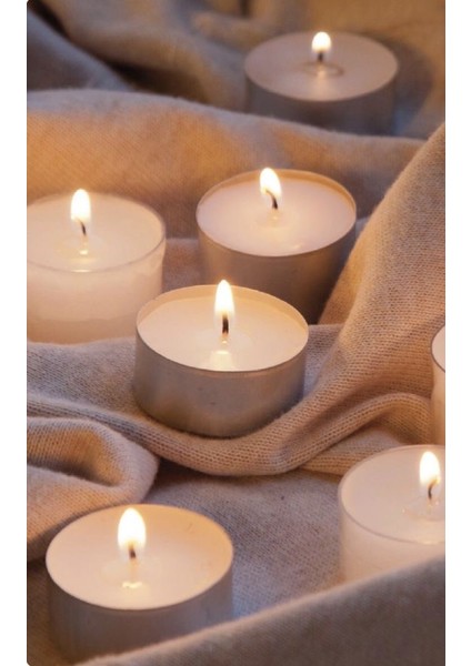 Tea Light Mum Seti (12, 24 ve 48 Adet Seçenekleri) indirimleri